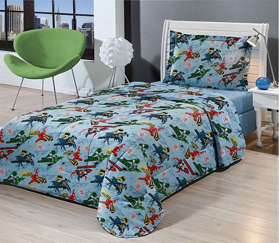 JG CAMA SOLT LIGA DA JUSTIÇA 2 PCS (41621000007) JG CAMA SOLT LIGA DA JUSTIÇA 2 PCS (41621000007)